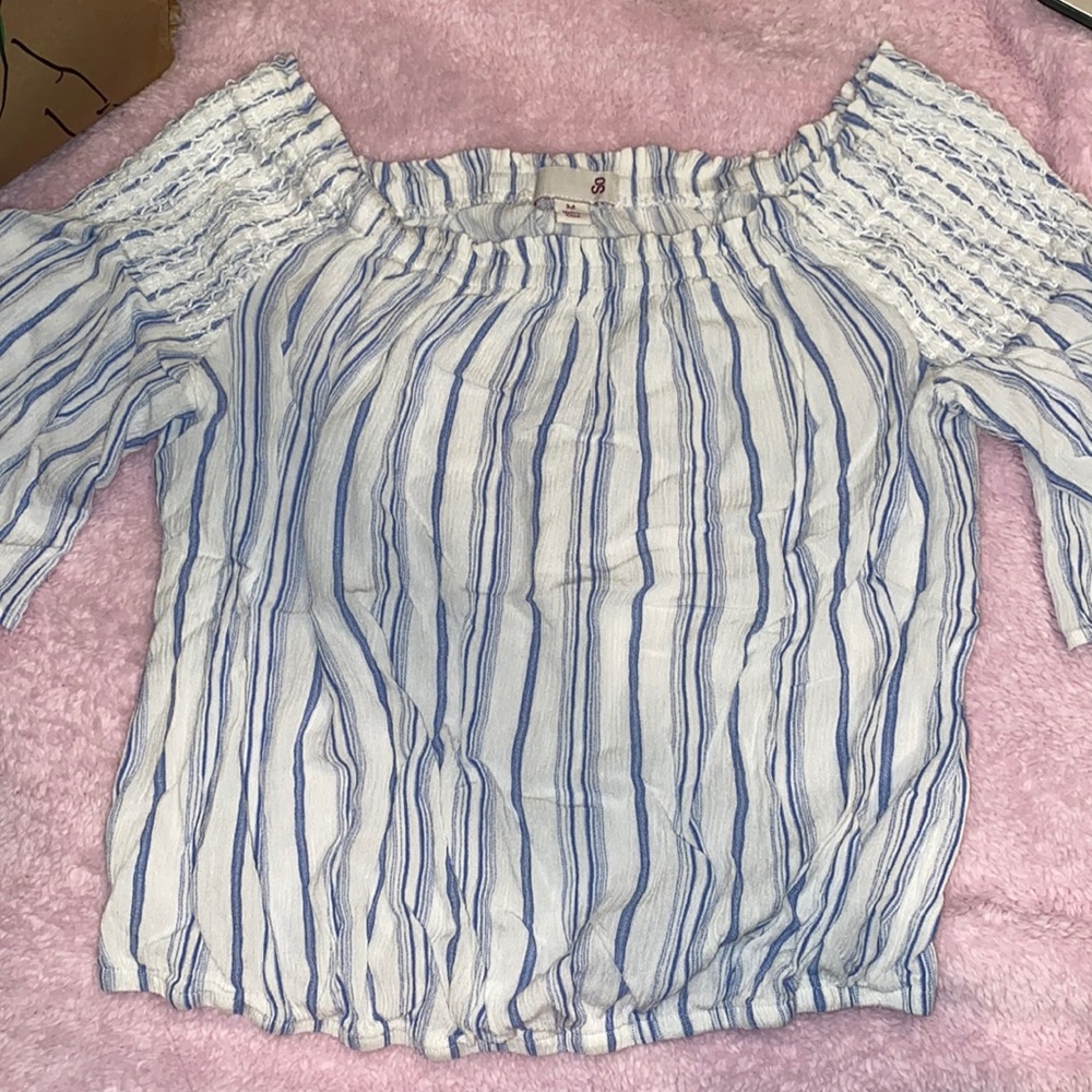 Flowing Striped Top